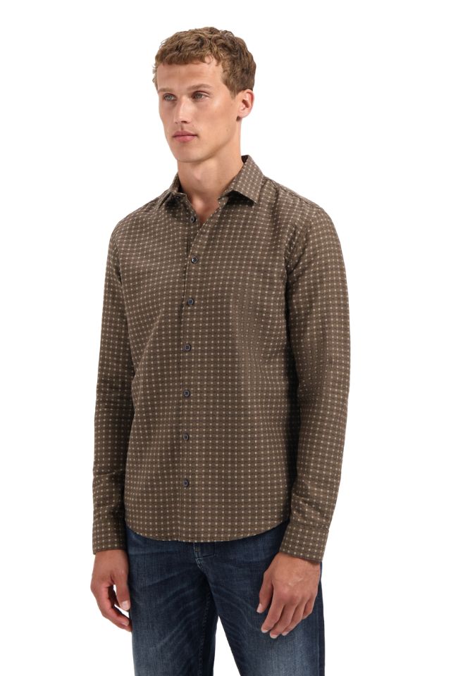 Shirt Mini Jacquard - Taupe
