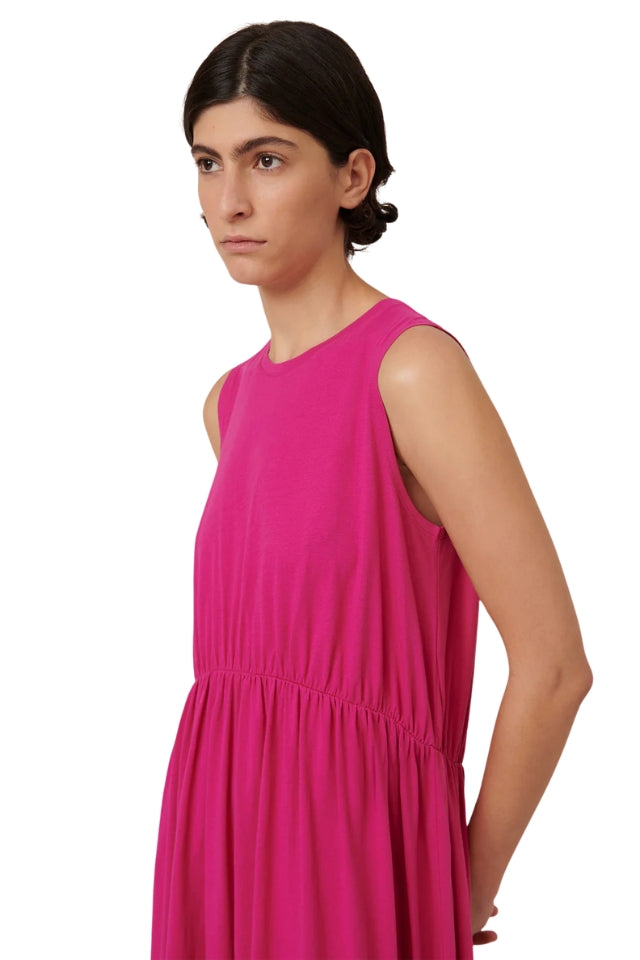Light Curve Dress - Magenta