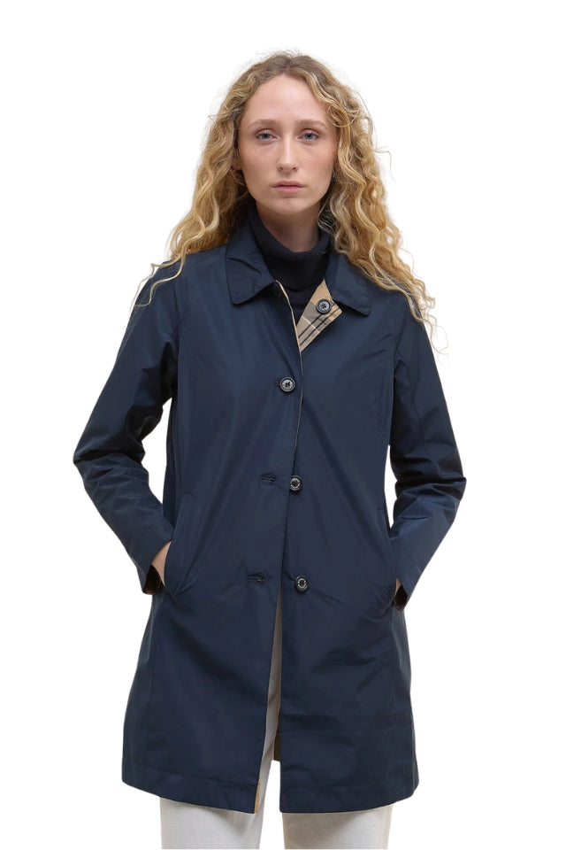Babbity Showerproof Jacket - Navy/Dress