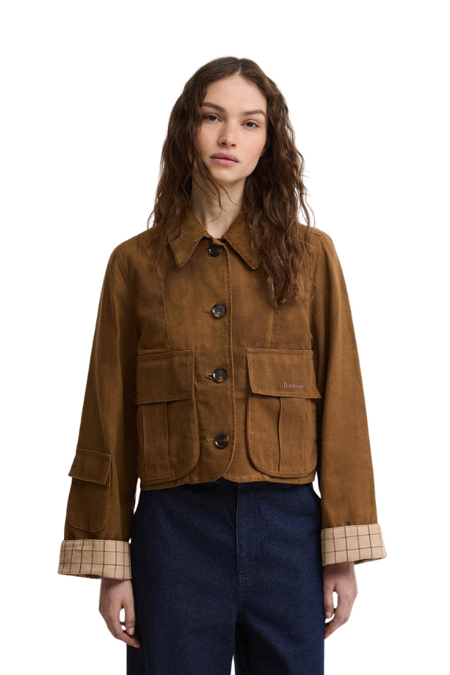 Dalbury Casual Jacket - Tan/Beige Tattersall