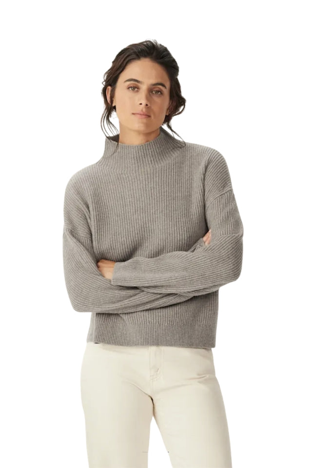Kimberley Turtleneck Knit - Almond