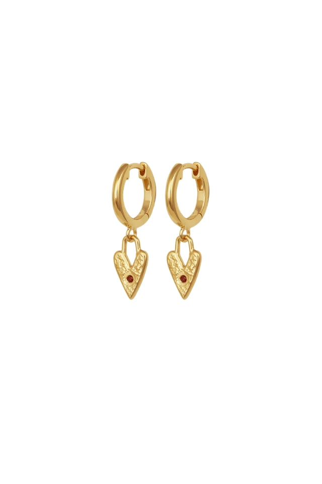 Lover Earrings - Gold Vermeil