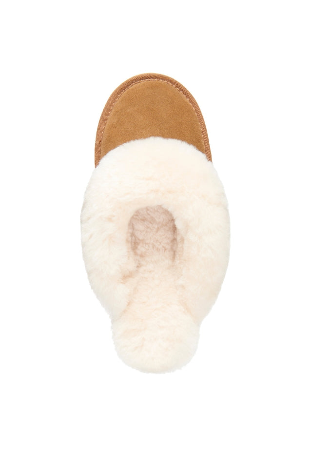 Jolie Slipper - Chestnut