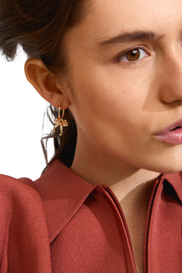 Cassian Recycled Hoop Earrings
