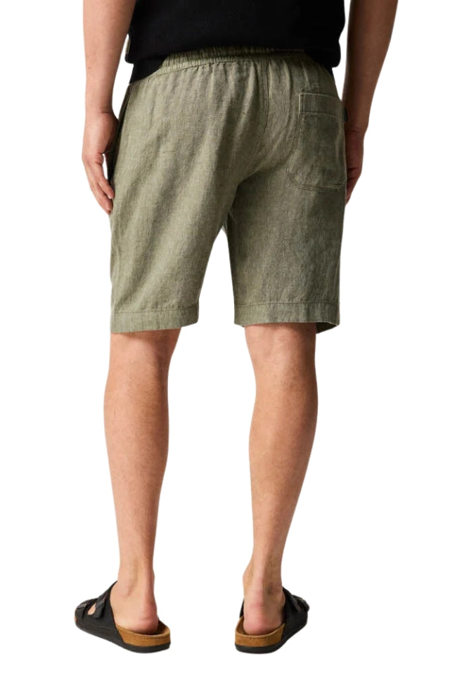 Linen 9" Resort Short - Kelp