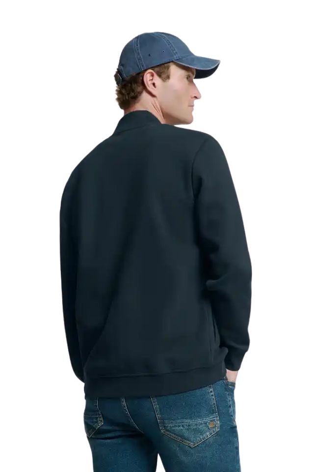 Sweatshirt Full Zip Bomber - Night