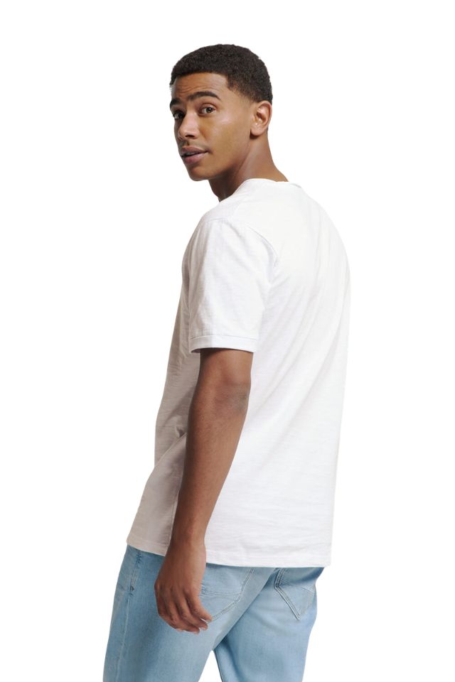 T-Shirt Crewneck Slub - White