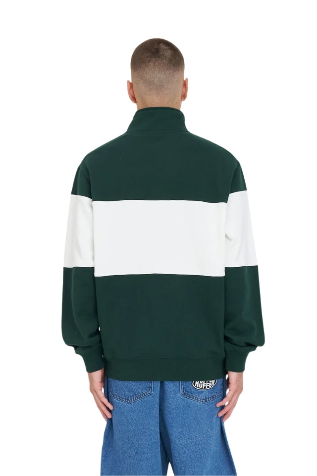 Panel 1/4 Zip Jersey/Pick Up - Evergreen