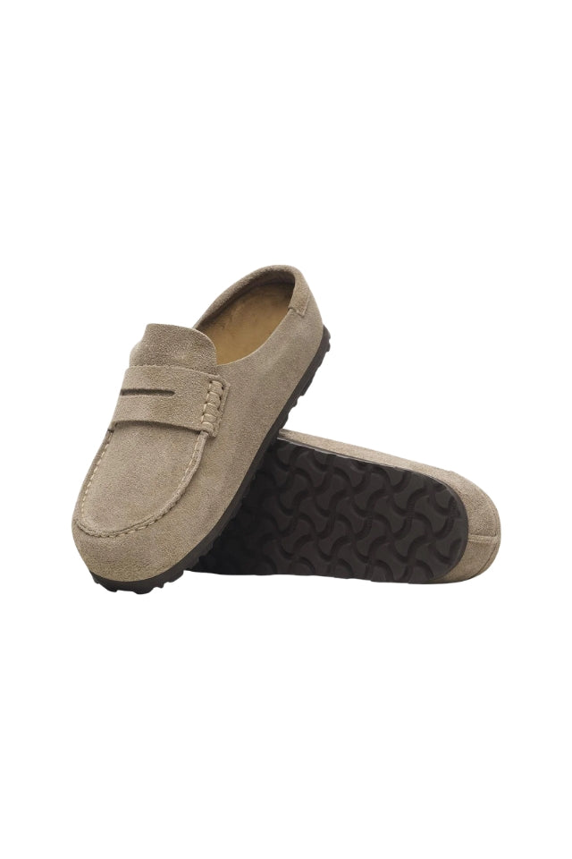 Naples Wrapped Suede (Regular) - Taupe