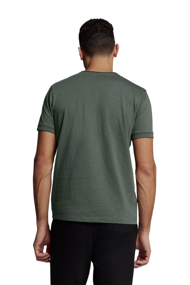 T-Shirt Crewneck Slub - Dark Steel