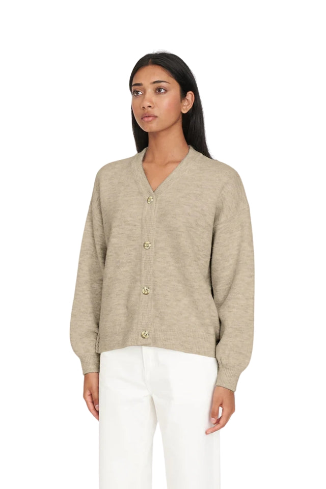 Kendall Cardigan - Oat Marle
