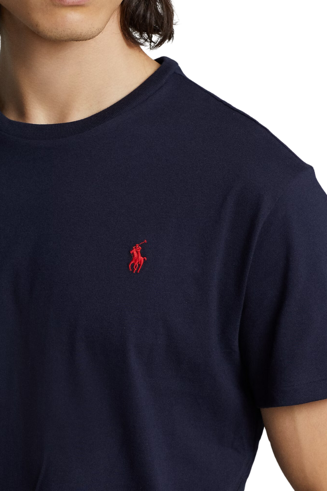 Custom Slim Fit Jersey Crewneck T-Shirt