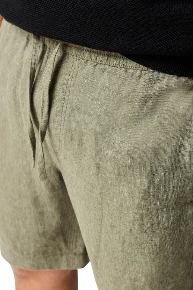Linen 9" Resort Short - Kelp