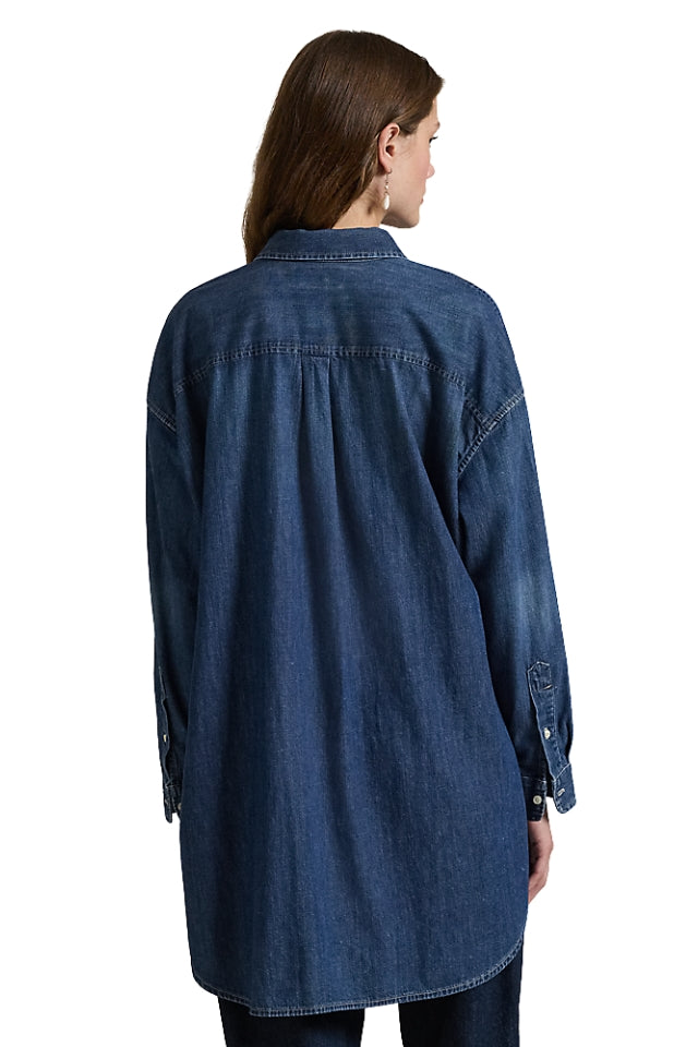 Ladies Denim Shirt - Remy Wash