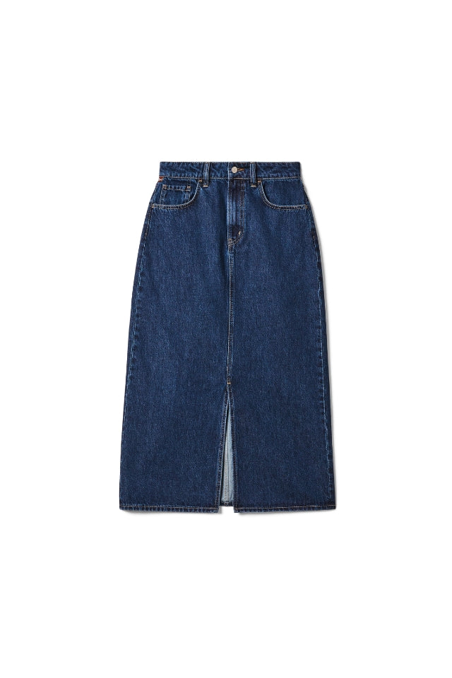Temma Denim Maxi Skirt