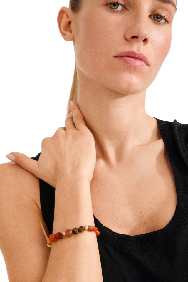 Iris Bracelet - Red/Multi