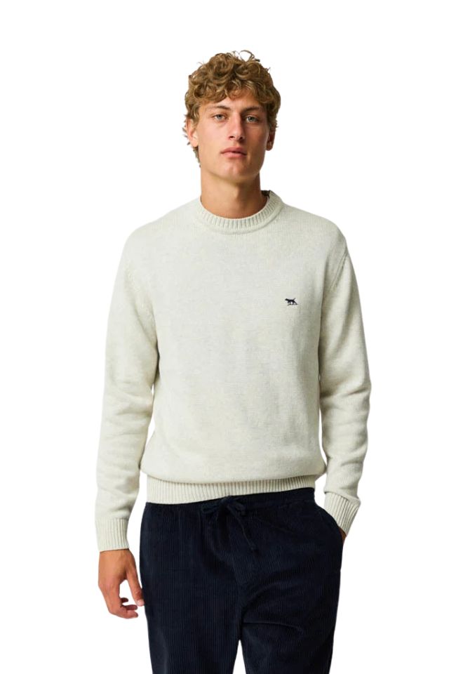Gunn Crew Knit - Fog