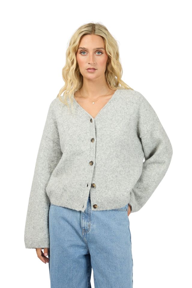 Nova Cardigan - Grey Marle