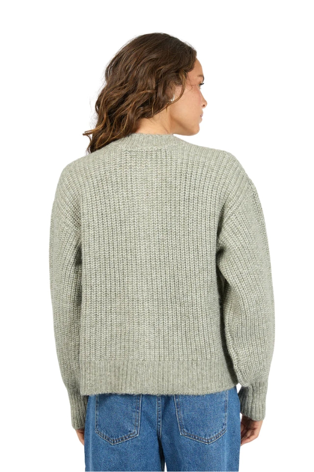 Mari Knit Cardigan - Khaki