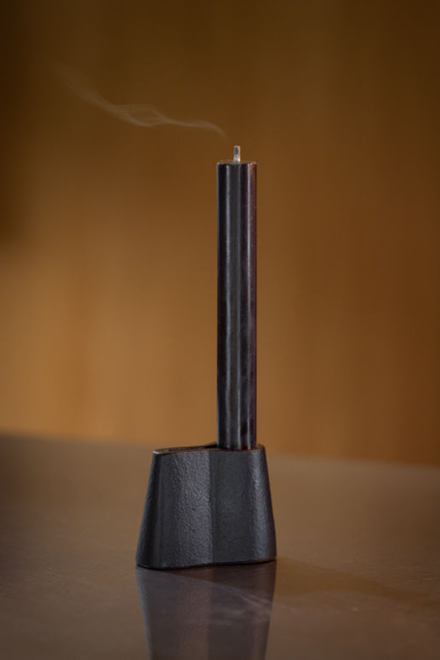 Channel Candle Holder Single