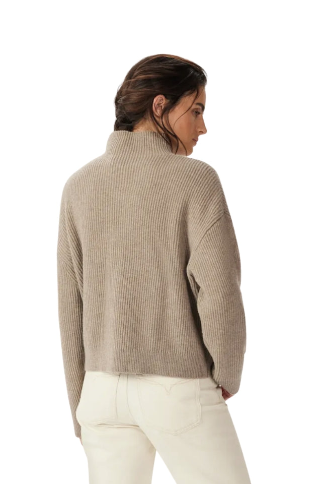 Kimberley Turtleneck Knit - Almond