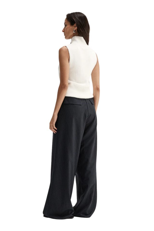 Tobias Pant - Midnight Navy Pinstripe