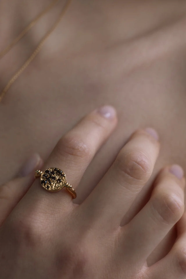 Livy Ring - Smoky Quartz