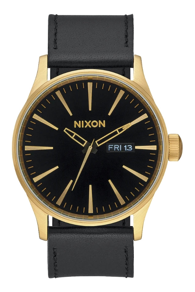 Sentry Leather Gold / Black