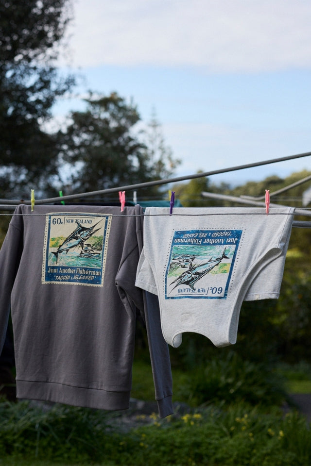 Tagged & Released Singlet - Silver Marle