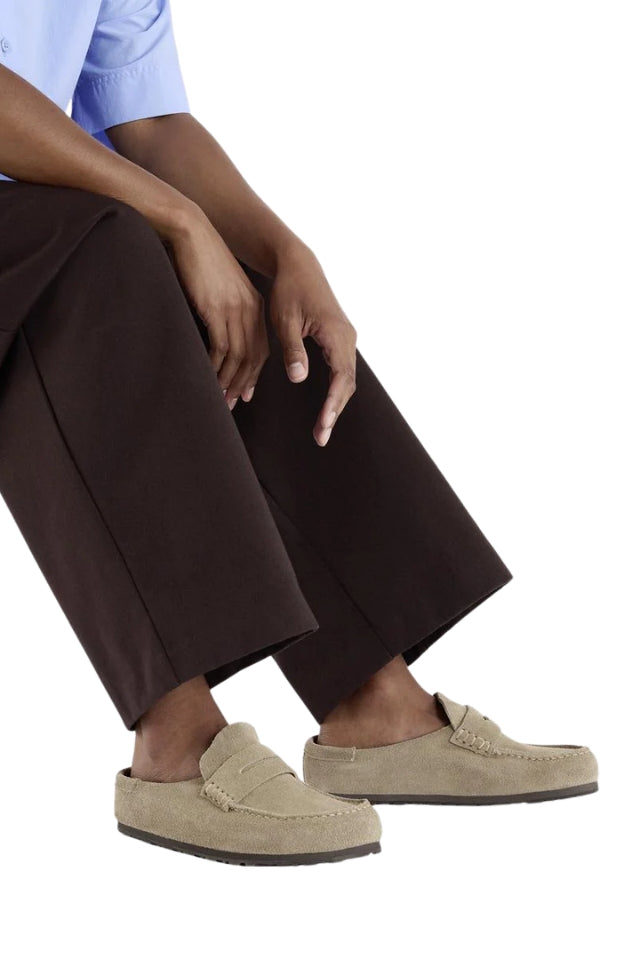 Naples Wrapped Suede (Regular) - Taupe