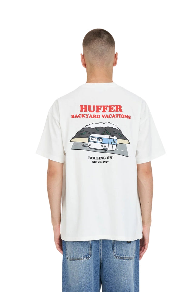 Block Tee 220/ Rollin - Chalk