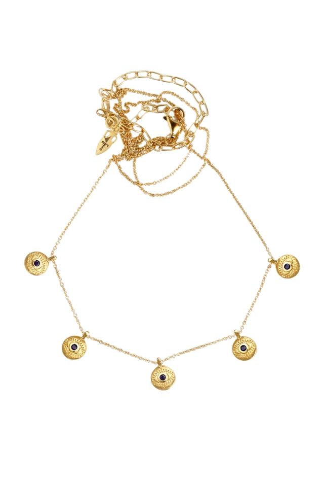 Blessing Necklace - Blue Sapphire