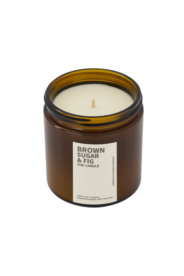 Large Candle - Brown Sugar & Fig