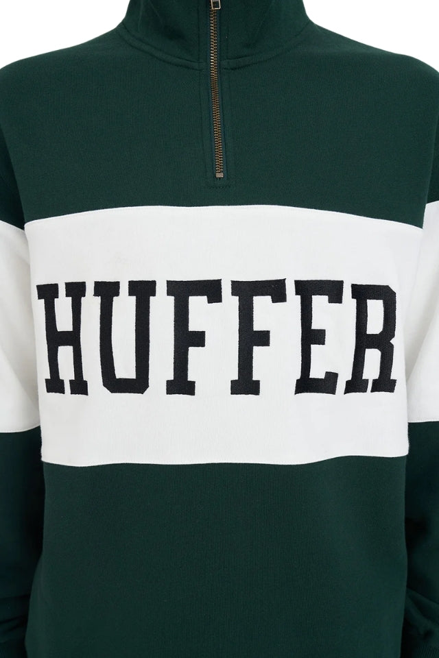 Panel 1/4 Zip Jersey/Pick Up - Evergreen