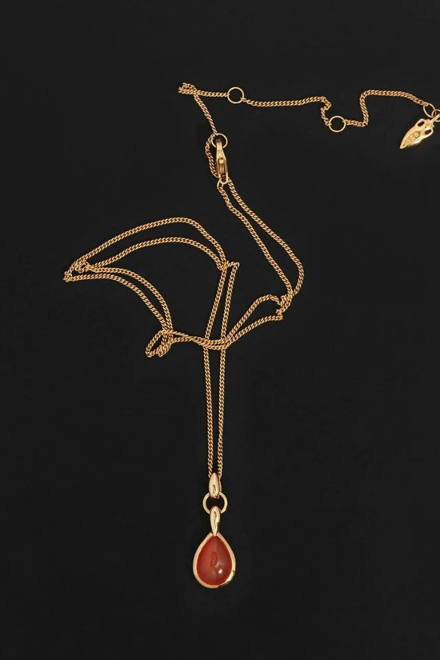 Mirren Necklace - Carnelian