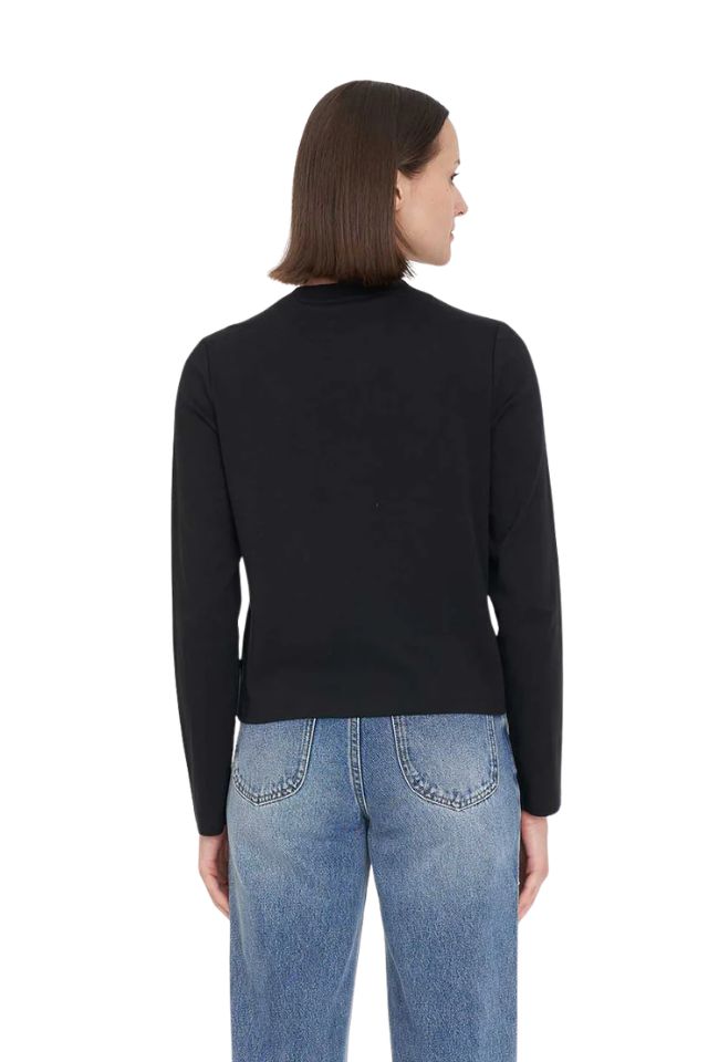 Classic L/S Tee/ 3 Ball - Black