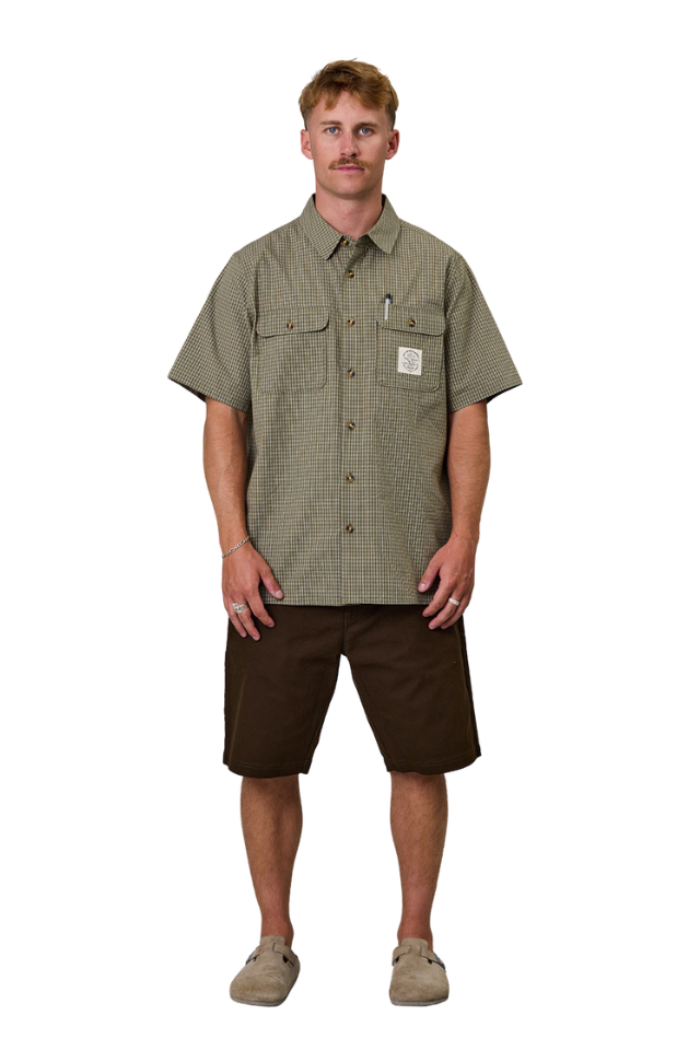 Loyalty Shirt - Khaki Check