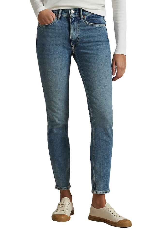 Mid-Rise Super-Slim Jean - Antares Wash
