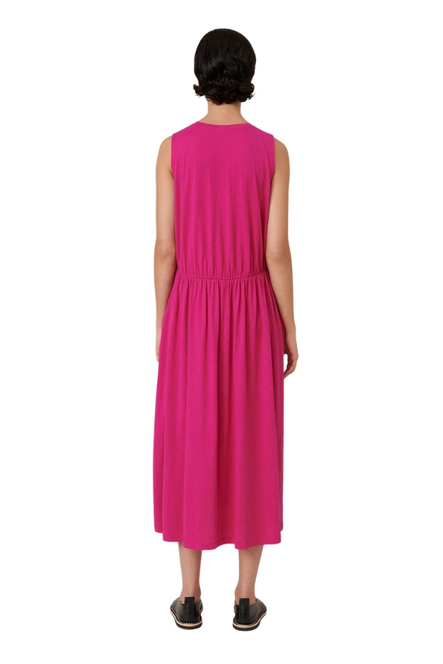 Light Curve Dress - Magenta