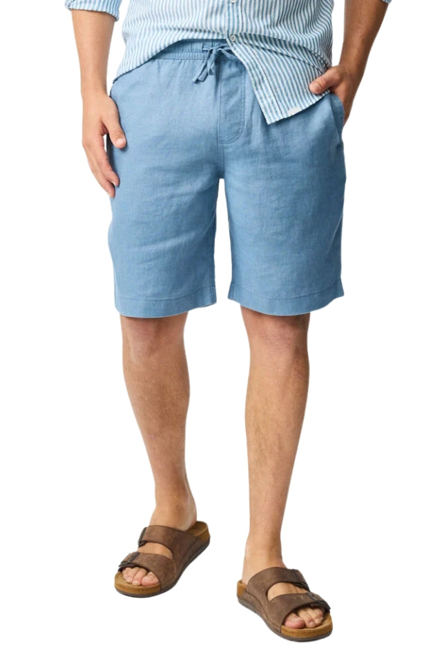 Linen 9" Resort Short - Teal