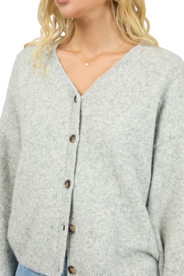 Nova Cardigan - Grey Marle