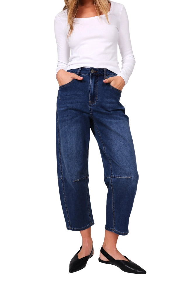 Toni Barrel Jean