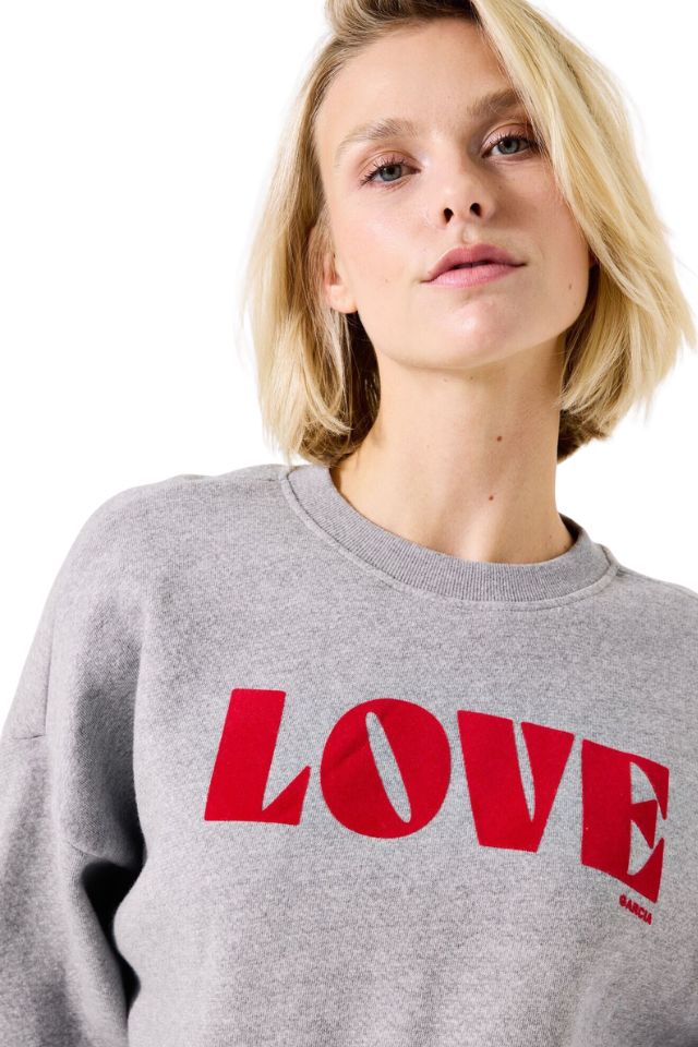 Leisure Sweat - Grey Melee