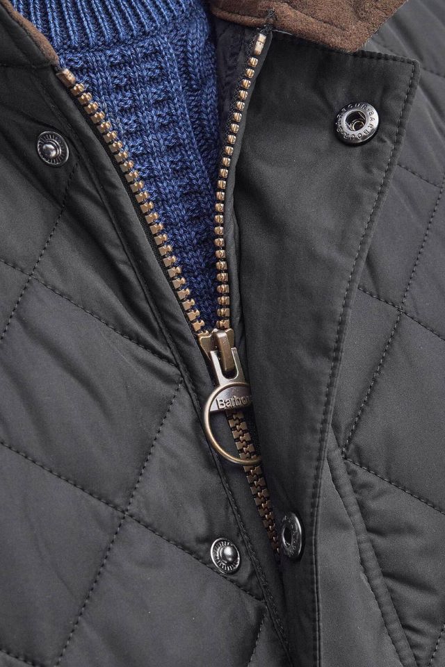 New Lowerdale Quilted Gilet - Black