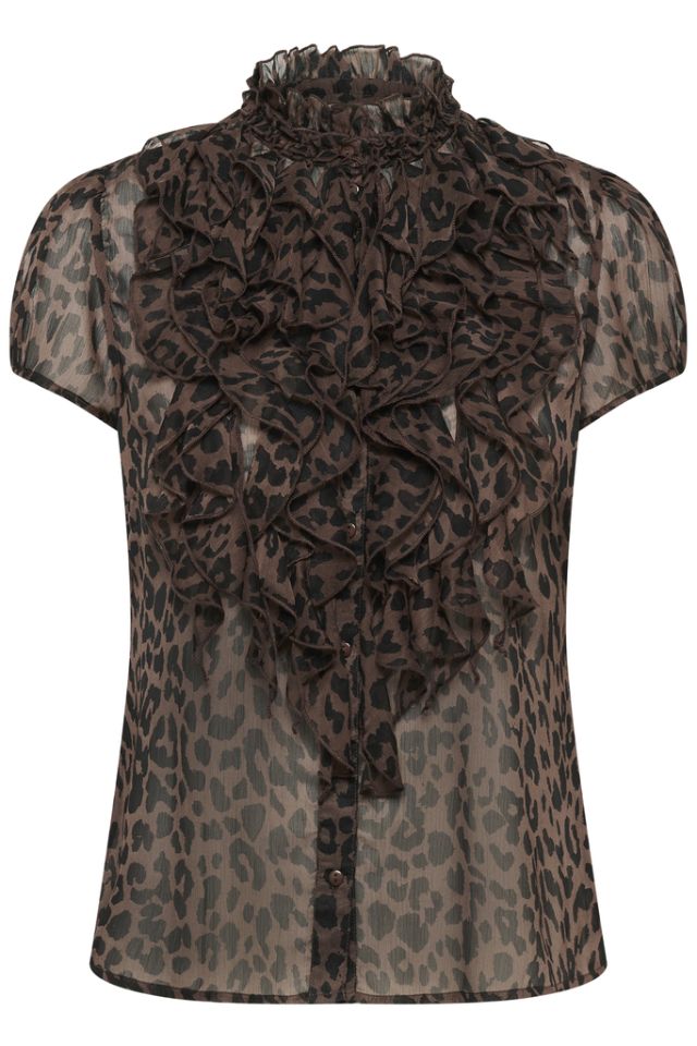 LiljaSZ SS Shirt - Chocolate Brown