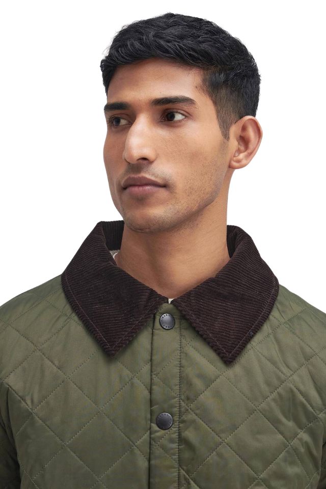 Heritage Liddesdale Quilted Jacket - Olive