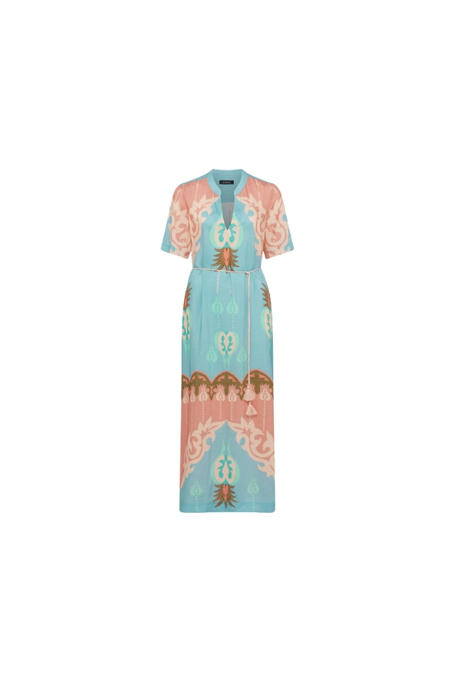Pina Kaftan Dress - Desert Print