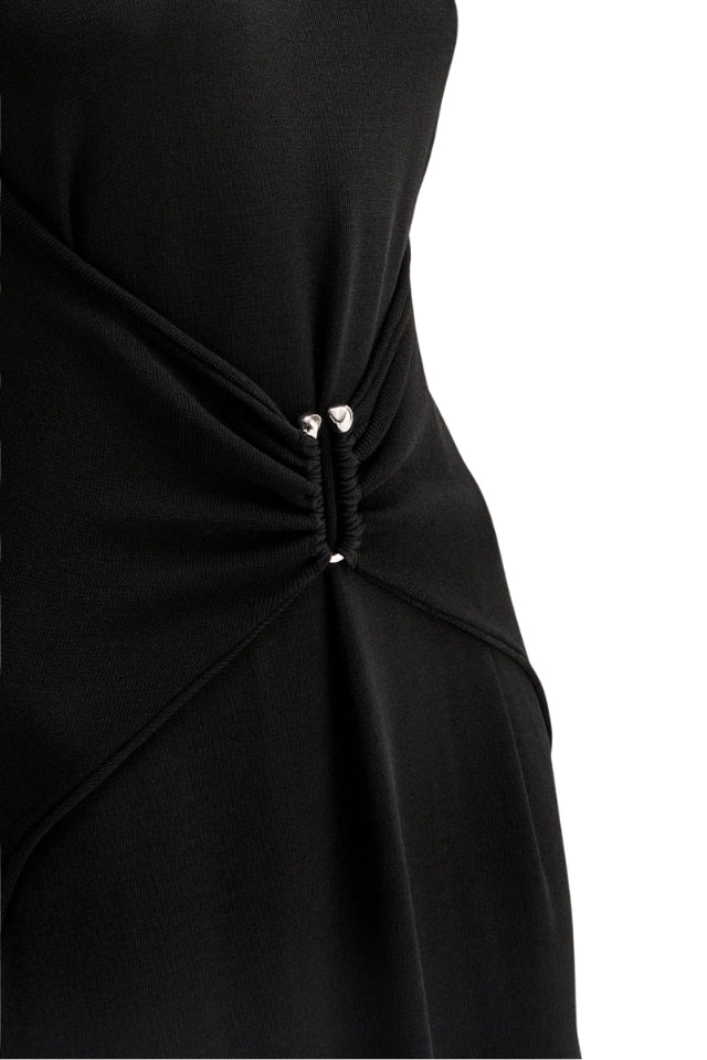 Roya Knit Dress - Black