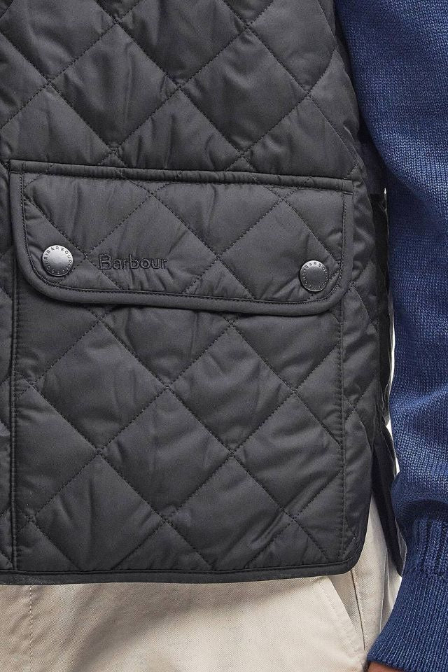 New Lowerdale Quilted Gilet - Black