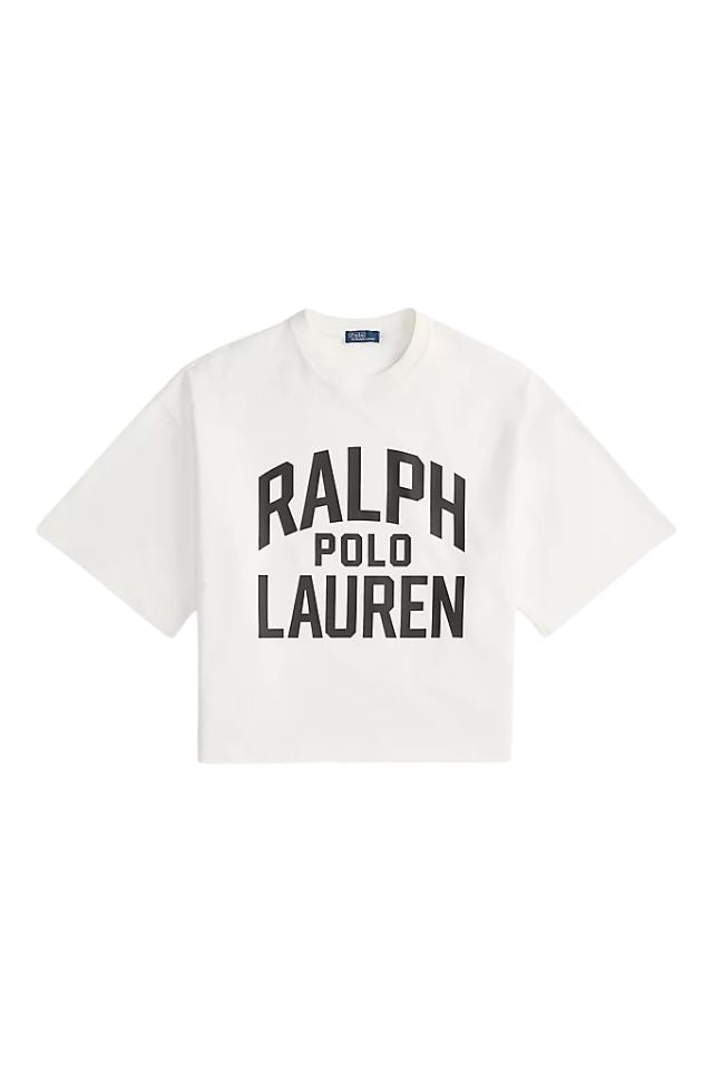 Logo Cotton Jersey Tee - White